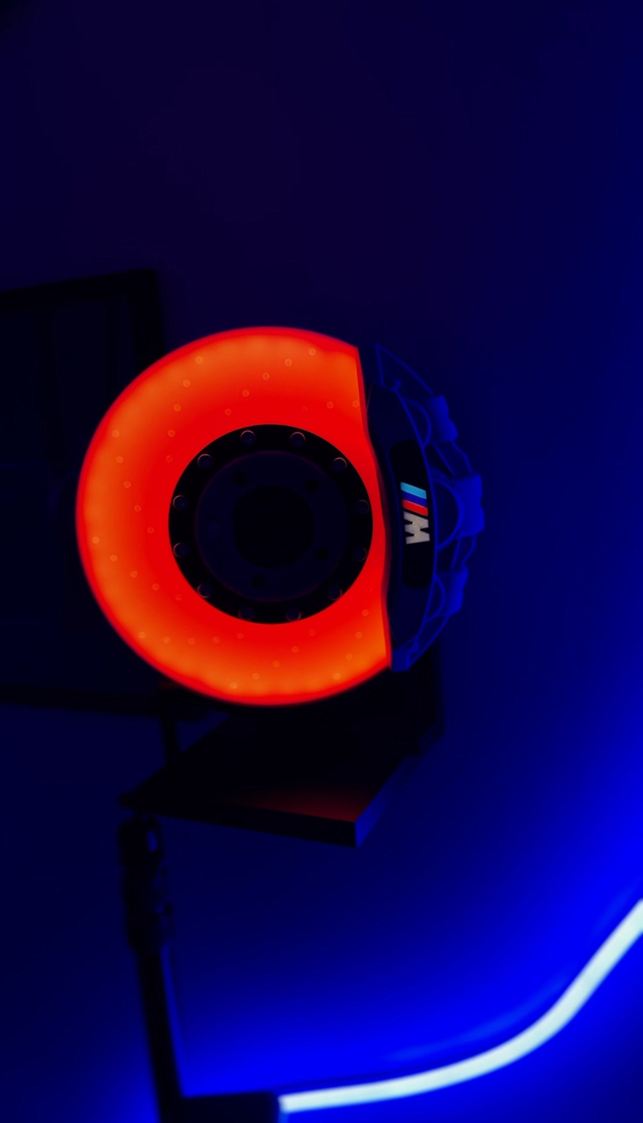 Pedal Crushers™ Glowing Brake Disk Lamp