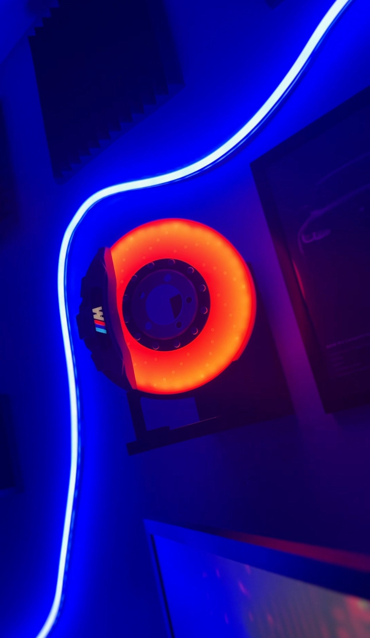 Pedal Crushers™ Glowing Brake Disk Lamp