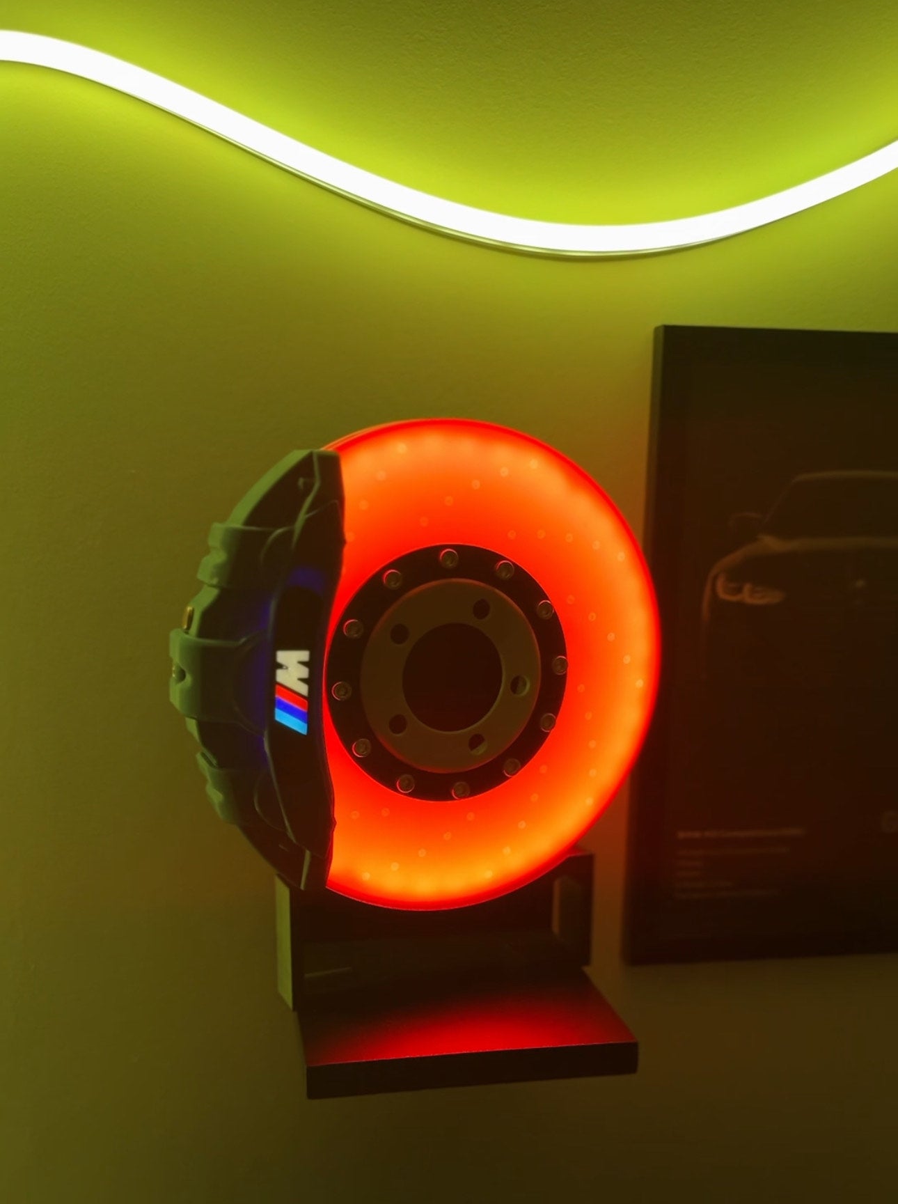 Pedal Crushers™ Glowing Brake Disk Lamp